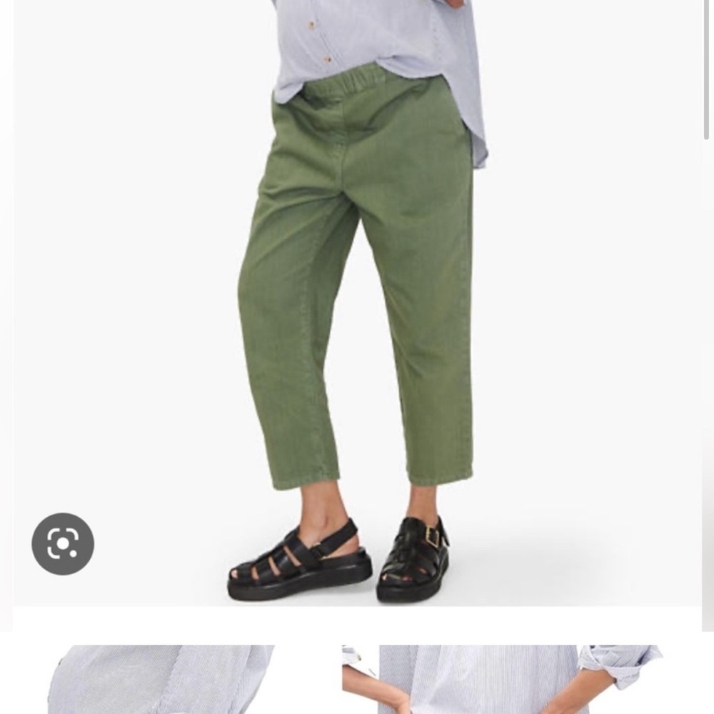 Hatch Isla Green Maternity Pants